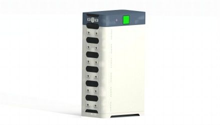 Cabinet de batterie au lithium de CAN RS485 UPS 25.6KWH pour la sauvegarde photovoltaïque de systèmes solaires