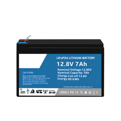 BMS étanche à l'humidité de paquet de batterie au lithium 7AH construit dans l'usage universel