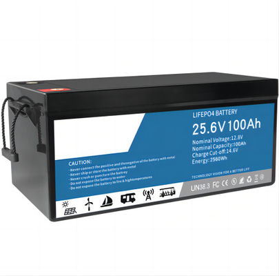 Paquet de batterie de ROHS 25.6V LifeP04, batterie LifeP04 pratique pour le vélo électrique