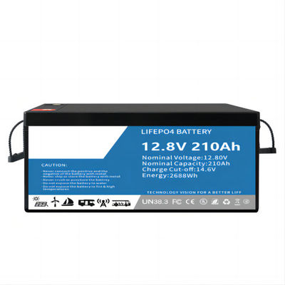 Lithium ternaire pratique stable Ion Battery Deep Cycle Recharge 210AH
