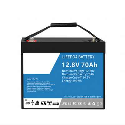 La batterie durable antipoussière de LifeP04 Ebike, fer du lithium 70AH phosphatent BMS