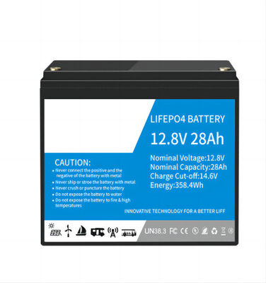 Batterie anti-déflagrante d'ion de lithium de NCM 12.8V 28AH pour le véhicule de trois roues