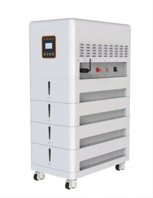 Batterie au lithium du bâti de support LFP UPS 20.48KWH triphasé pour la maison