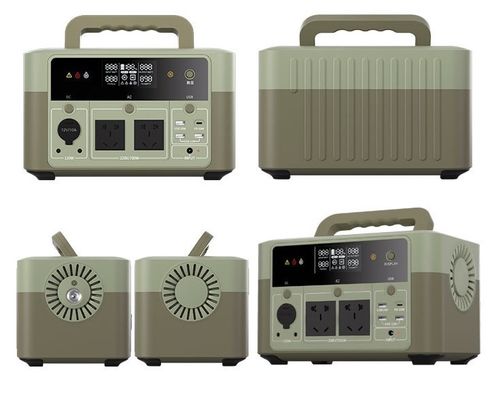 Station de charge portative de bourdon durable pour le camping construit dans BMS