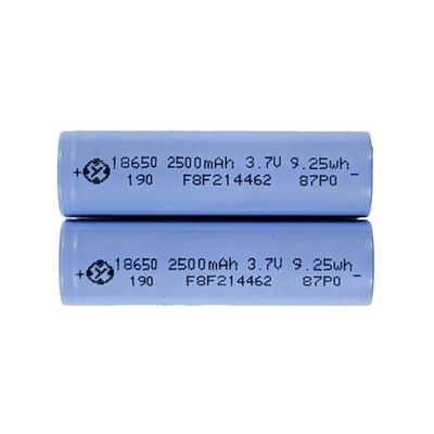 Batterie au lithium multifonctionnelle 18650 3.7V 2500MAH pour drone RC