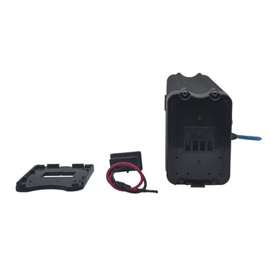 1500 paquet électrique en aluminium de vélo de noir portatif de la poignée 36V 10AH de durées de cycle avec la serrure sûre pour le vélo se pliant électrique