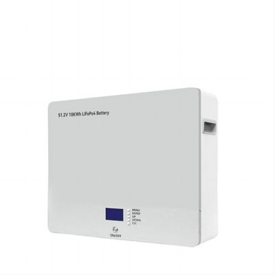 Batterie au lithium-ion montée sur le mur, cycle profond, durée de vie de la batterie P04 10KWH