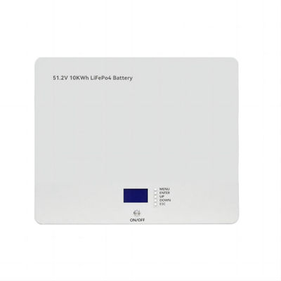 Batterie au lithium-ion montée sur le mur, cycle profond, durée de vie de la batterie P04 10KWH