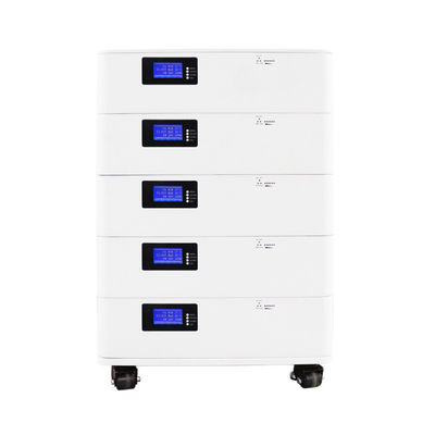 Bluetooth Inverseur solaire à trois phases contact sec LifePO4 Batterie 5KWH 10KWH Pour le système de stockage d'énergie solaire