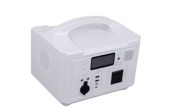 Paquet de batterie à l'épreuve de l'explosion Puissance de sortie super 600W Batterie lithium-ion rechargeable Station électrique portable pour le camping