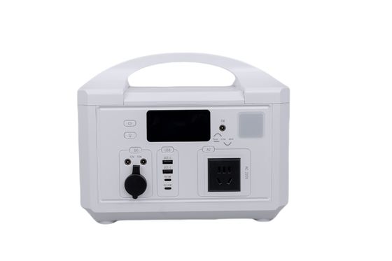 Paquet de batterie à l'épreuve de l'explosion Puissance de sortie super 600W Batterie lithium-ion rechargeable Station électrique portable pour le camping