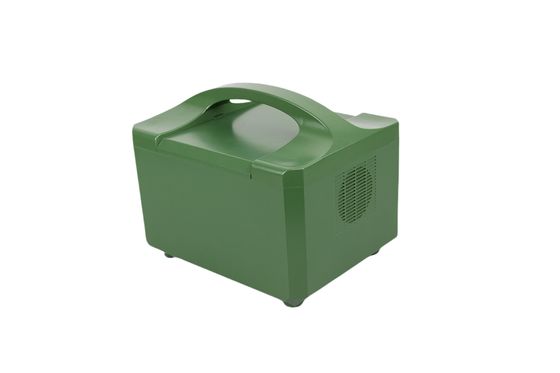 Chargement sans fil approuvé par la CE Banque d'énergie solaire portable ininterrompue avec boîtier en plastique vert pour système de sauvegarde UPS