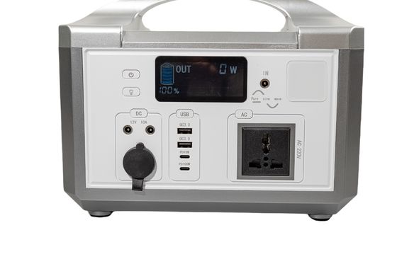 Pas d'effet mémoire Station électrique portable à onde sinusoïdale pure avec système de stockage d'énergie homologué ROHS