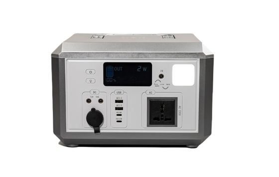 Commutateur de transfert gratuit Sorties AC 600W PV Chargement Meilleure centrale électrique avec lumière SOS Pour l' alimentation en urgence