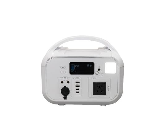 Lumière flash à LED rechargeable Lifepo4 cylindrique avec 3 prises de courant alternatif batterie Power Bank pour smartphones