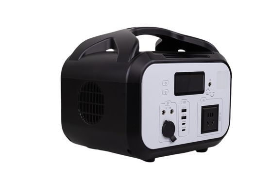 600W Mat noir boîtier en plastique haute efficacité MPPT support Banque d'alimentation solaire mobile avec Bluetooth