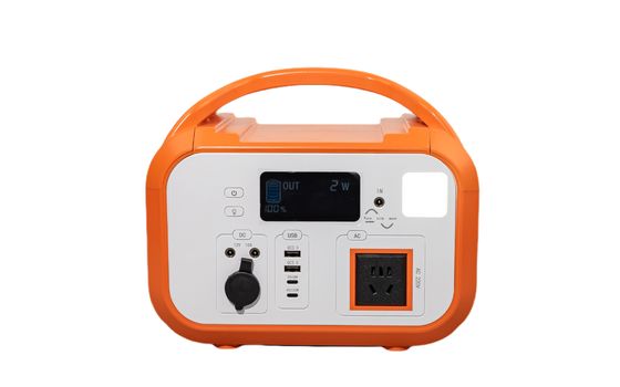 Lumière flash à LED rechargeable Lifepo4 cylindrique avec 3 prises de courant alternatif batterie Power Bank pour smartphones