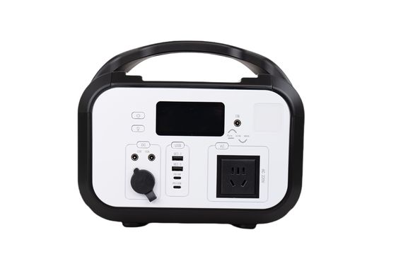 600W Mat noir boîtier en plastique haute efficacité MPPT support Banque d'alimentation solaire mobile avec Bluetooth