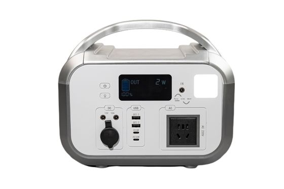 Lumière flash à LED rechargeable Lifepo4 cylindrique avec 3 prises de courant alternatif batterie Power Bank pour smartphones