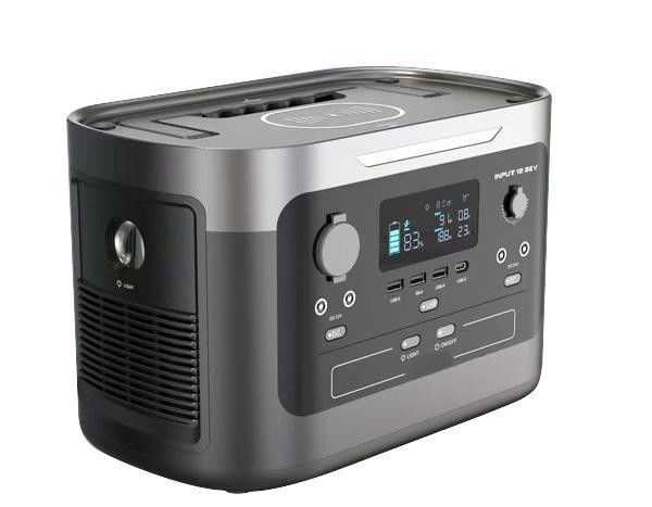Centrale 1000W portative antipluie, approvisionnement d'alimentation de secours extérieur portatif de la CE