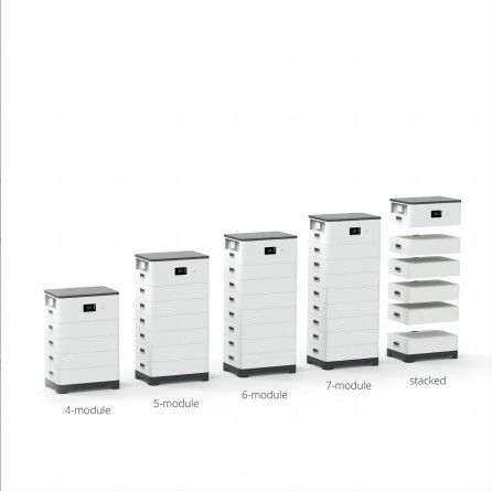 Batteries solaires commerciales stables et pratiques ESS batterie de stockage d'énergie à domicile Recharge 40.9KWH
