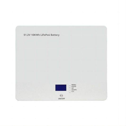 Batterie au lithium-ion montée sur le mur, cycle profond, durée de vie de la batterie P04 10KWH