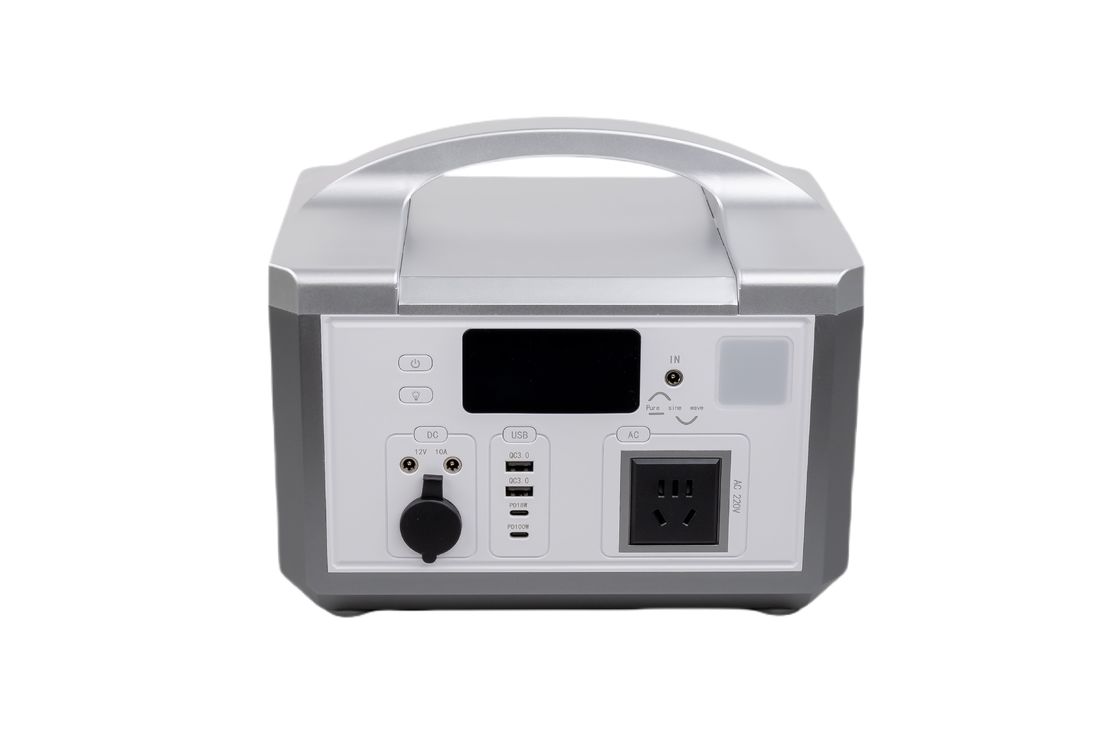 220V 50HZ DC12 300W AC Swtich QC3.0 Banque d'énergie solaire portable avec lumière LED pour le système de stockage d'énergie