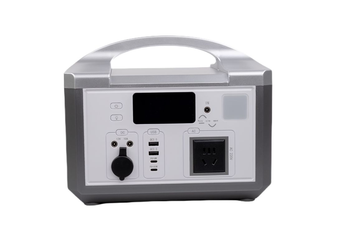 50HZ/60HZ AC Sortie Flash Poisson Générateur solaire Stockage d'énergie portable avec charge de panneau solaire pour équipement de bureau