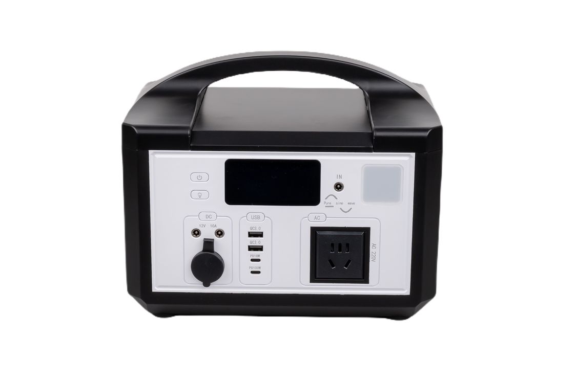 Flashfish 600Wh Adaptateur UE MPPT Support Banque d'alimentation portable rechargeable avec homologation CE pour appareil électroménager