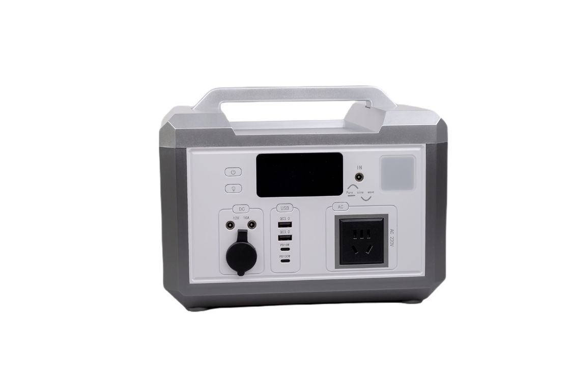 Puissance de sortie ultra Silver Shell 600W UE Adapteur de charge de la banque de puissance avec écran LCD