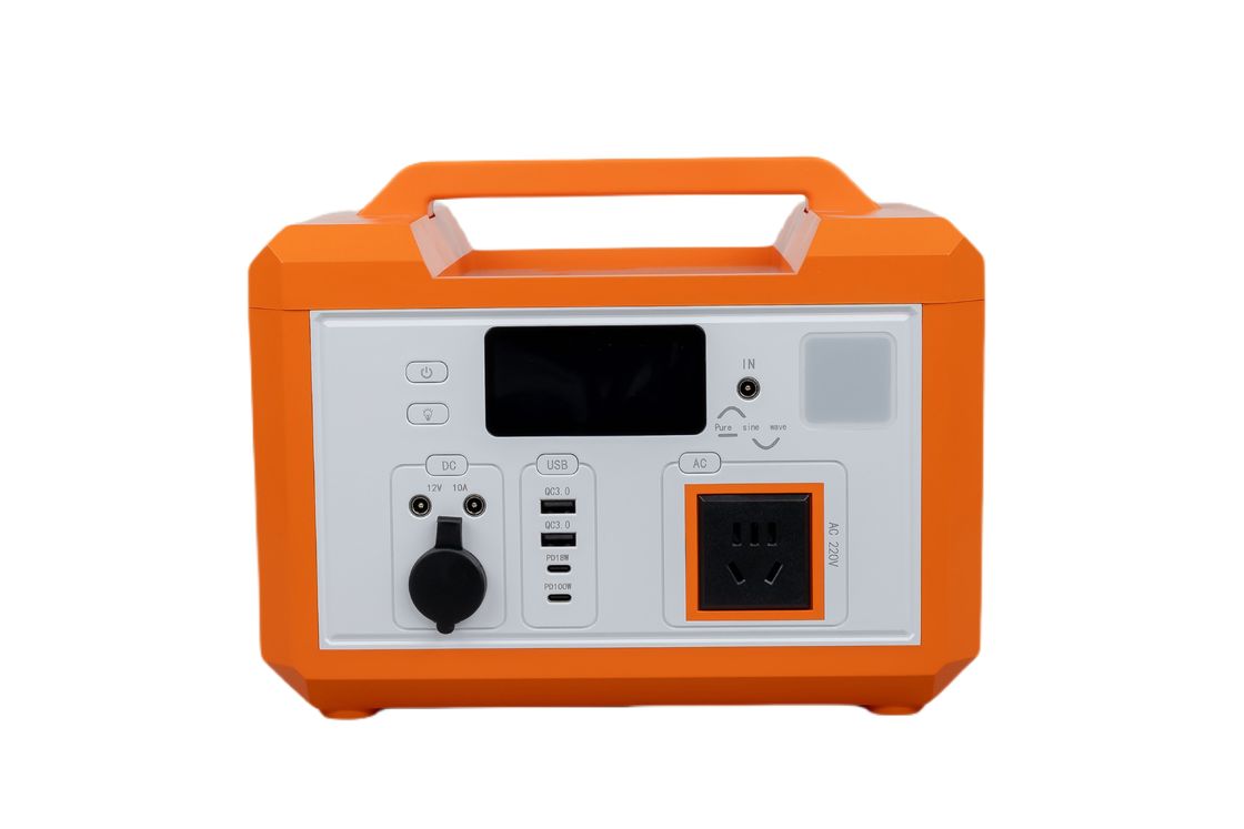 MPPT Support Small Power Storage DC/AC 576WH Système d'énergie solaire portable pour le camping de camping-car /électricité à domicile