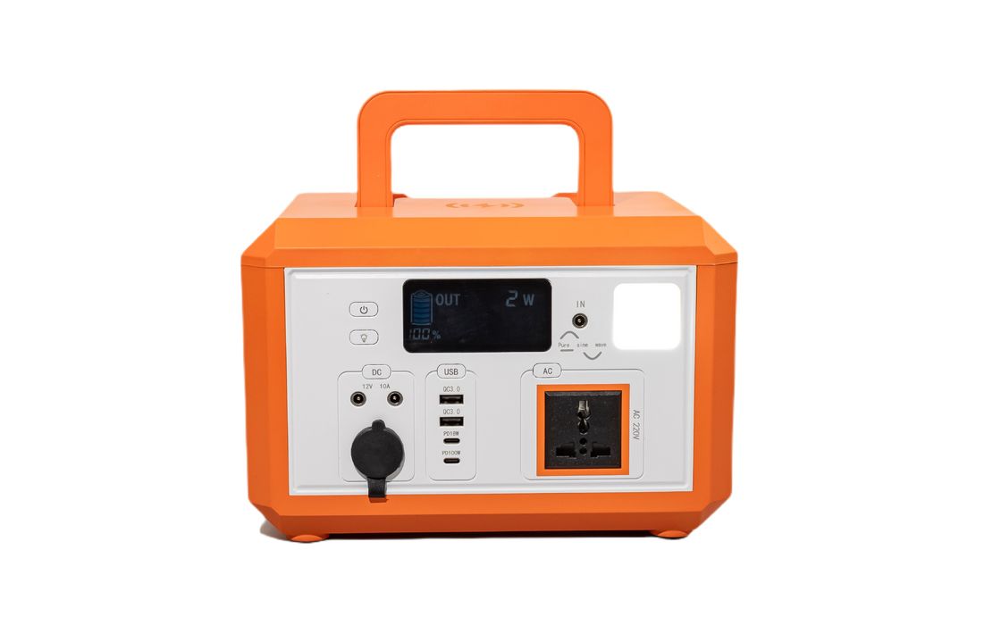 Recharge LifePO4 3.2V15AH batterie haute densité d'énergie 220V 110V centrale électrique à courant alternatif portable avec écran LCD pour outils électriques