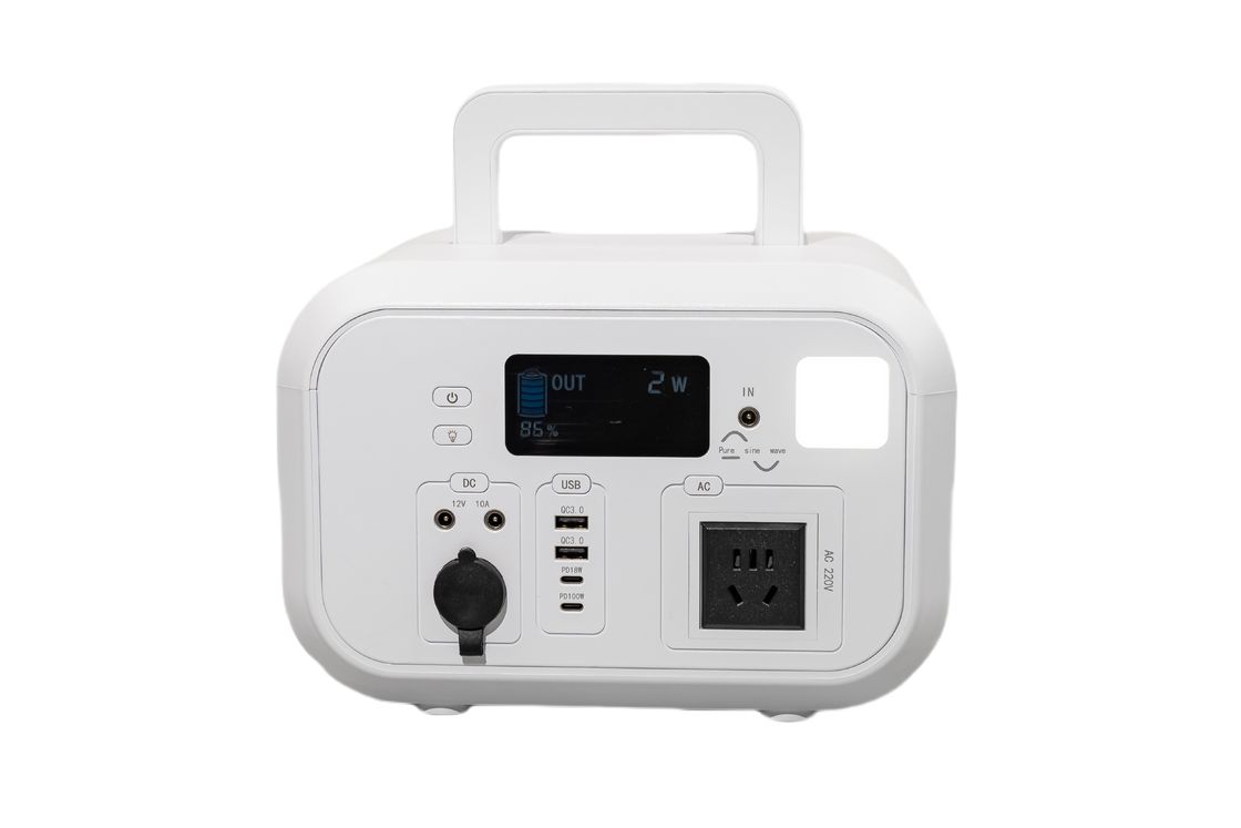 Puissance de sortie jusqu'à 1200w Densité d'énergie élevée Recharge Lifepo4 Batterie centrale solaire portable pour Cpap
