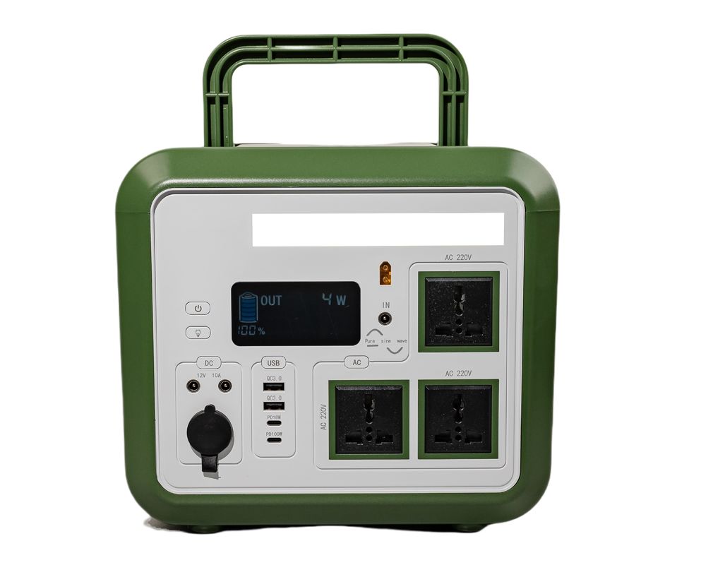 Générateur d'électricité portable à batterie LFP rechargeable haute performance jusqu'à 3000 W avec panneau solaire portable de 400 W