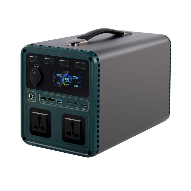 Générateur d'alimentation portable à haute efficacité AC 4 * 220V / 110V batterie rechargeable Lifepo4 avec Bluetooth WiFi pour camping RV